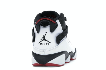 Jordan 6 Rings Black White Gym Red