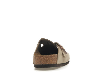 Birkenstock Boston Oiled Leather Tobacco Brown