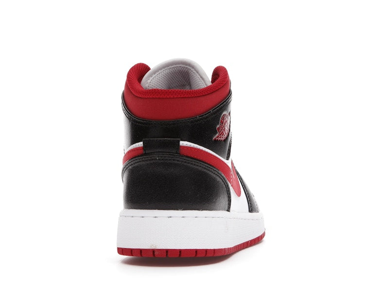 Jordan 1 Mid Gym Red Black White (GS)