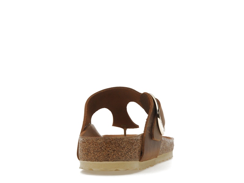 Birkenstock Gizeh Big Buckle Oiled Nubuck Cognac (Women's)