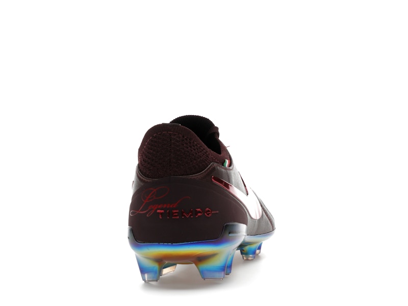 Nike Tiempo Legend 10 Elite Luxe FG Montebelluna Leather Port Wine