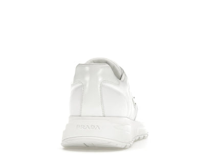 Prada PRAX 01 Sneakers Re-Nylon Brushed Leather White White