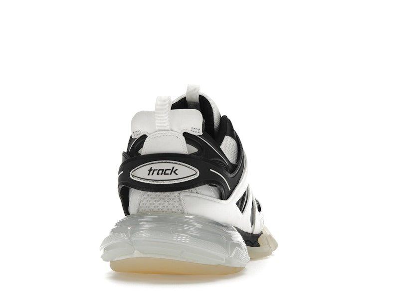 Balenciaga Track Clear Sole White Black