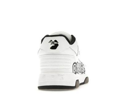 OFF-WHITE Out Of Office OOO Low Tops "Off-White" White Black