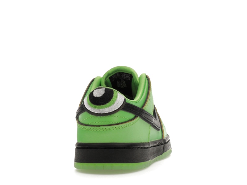 Nike SB Dunk Low The Powerpuff Girls Buttercup (PS)