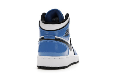 Jordan 1 Mid Signal Blue (GS)