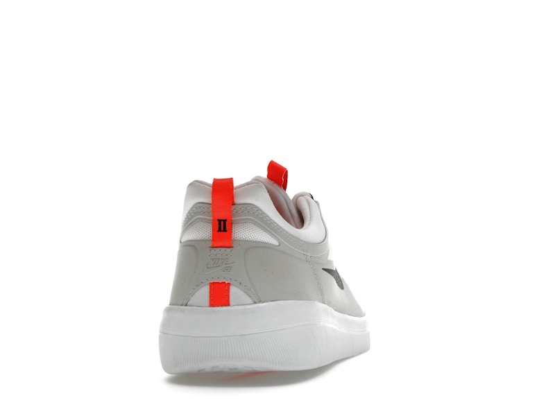 Nike SB Nyjah Free 2 Neutral Grey Bright Crimson
