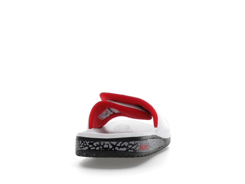 Jordan Hydro III Retro White University Red Cement