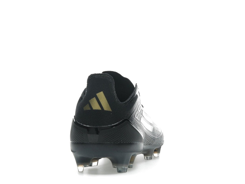 adidas F50 Pro FG Core Black Iron Metallic Gold Metallic