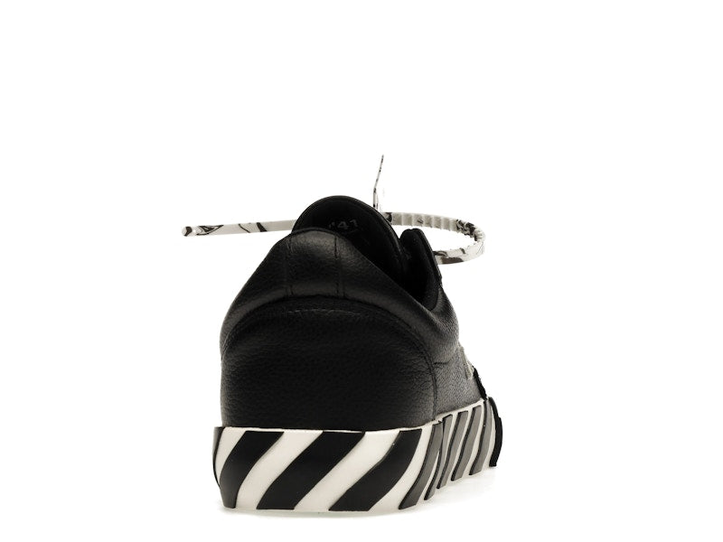 OFF-WHITE Vulc Low Leather Black White FW21