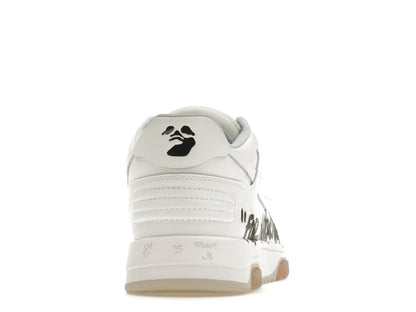 OFF-WHITE Out Of Office "OOO" Low "For Walking" White Black (Women's)