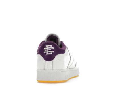 Reebok Club C 85 Eric Emanuel White Purple Yellow