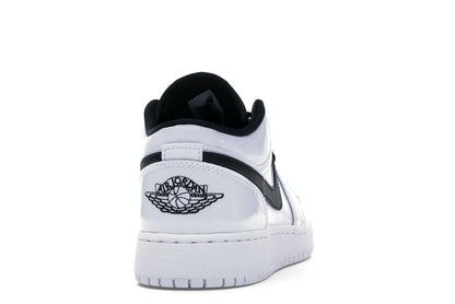 Jordan 1 Low White Black Patent (GS)