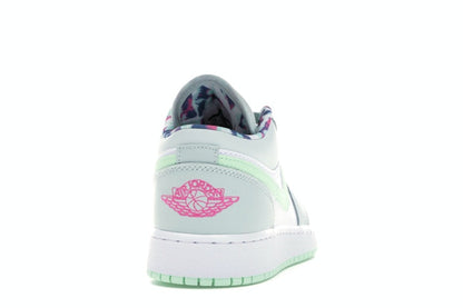 Jordan 1 Low Barely Grey Frosted Spruce (GS)