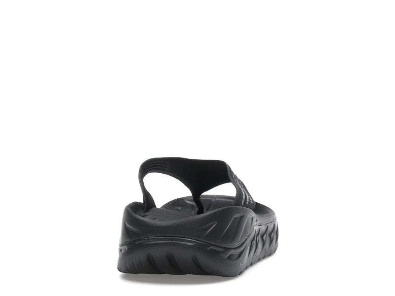 Hoka One One Ora Recovery Flip Black Dark Gull Grey