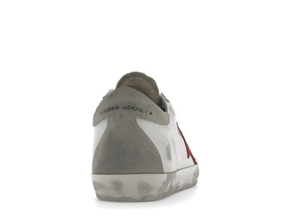 Golden Goose Super-Star White Grey Red (Women's)