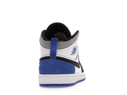 Jordan 1 Mid SE White Black Royal (PS)