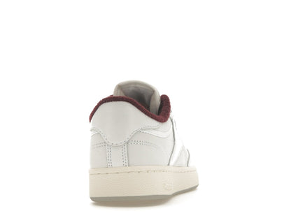 Reebok Club C 85 Packer Shoes Chalk White Maroon