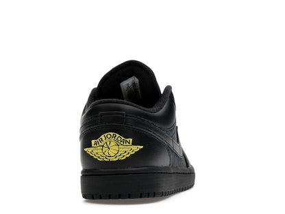 Jordan 1 Low Black Elephant Print
