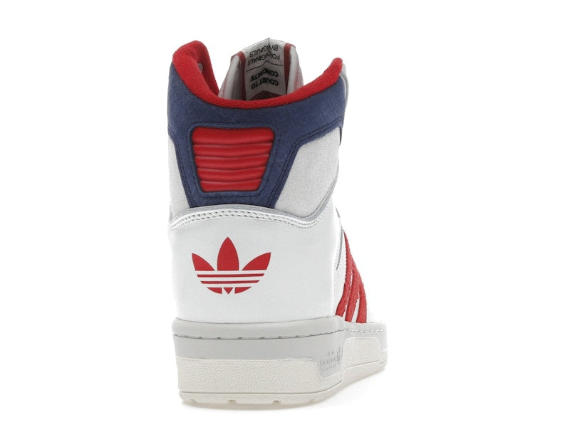 adidas Conductor Hi White Scarlet Python