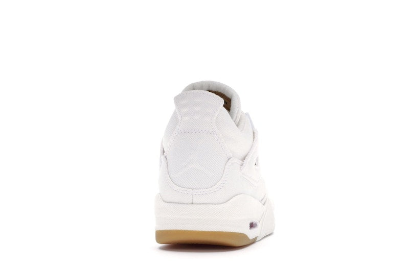Jordan 4 Retro Levi's White (GS) (Levi's Tag)