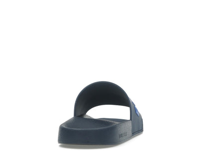 Burberry Embossed Logo Slide Blue
