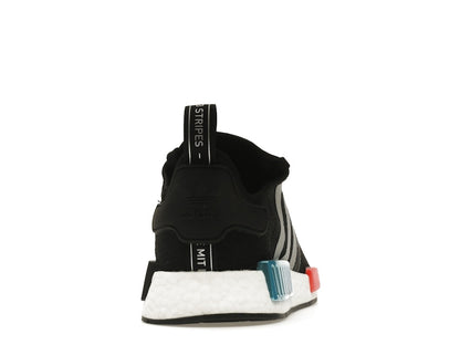 adidas NMD R1 Black Silver Solar Red