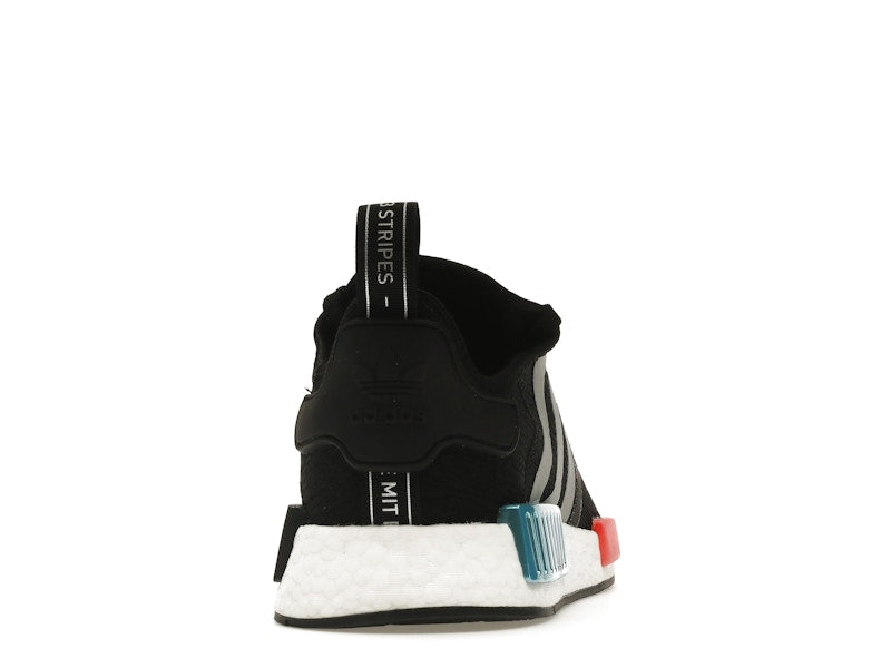 adidas NMD R1 Black Silver Solar Red