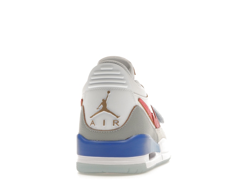 Jordan Legacy 312 Low White Game Royal University Red