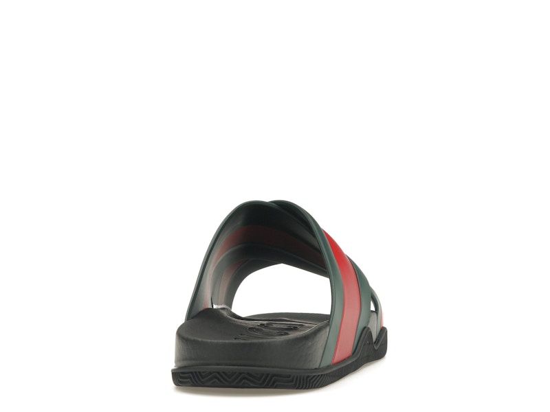Gucci Web Slide Black Rubber