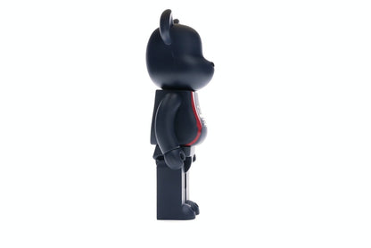 Bearbrick Medicom Herschel Peacoat 100% & 400% Set Navy