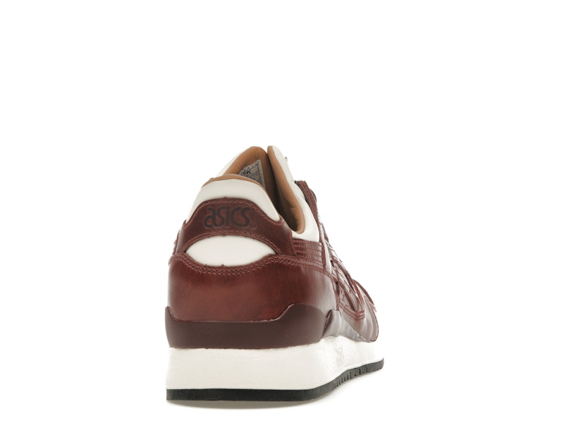 ASICS Gel-Lyte III Packer Shoes x J. Crew Oxblood Leather