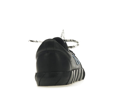 OFF-WHITE Vulc Low Black/Blue Leather SS21