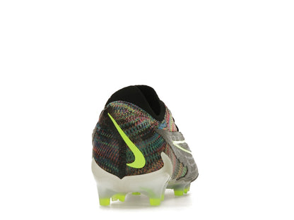 Nike Gripknit Phantom GX Elite Fusion FG Black White Blue Glow Volt