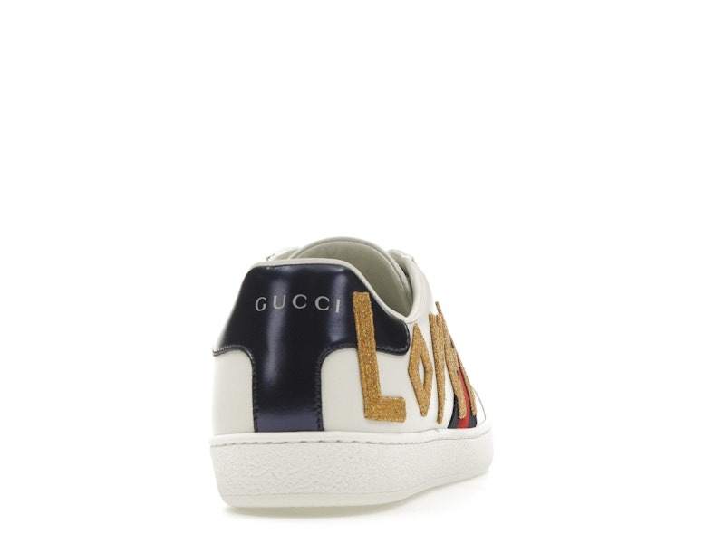 Gucci Ace Embroidered Love (Women's)