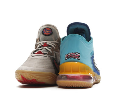 Nike LeBron 18 Low Wile E. vs Roadrunner Space Jam