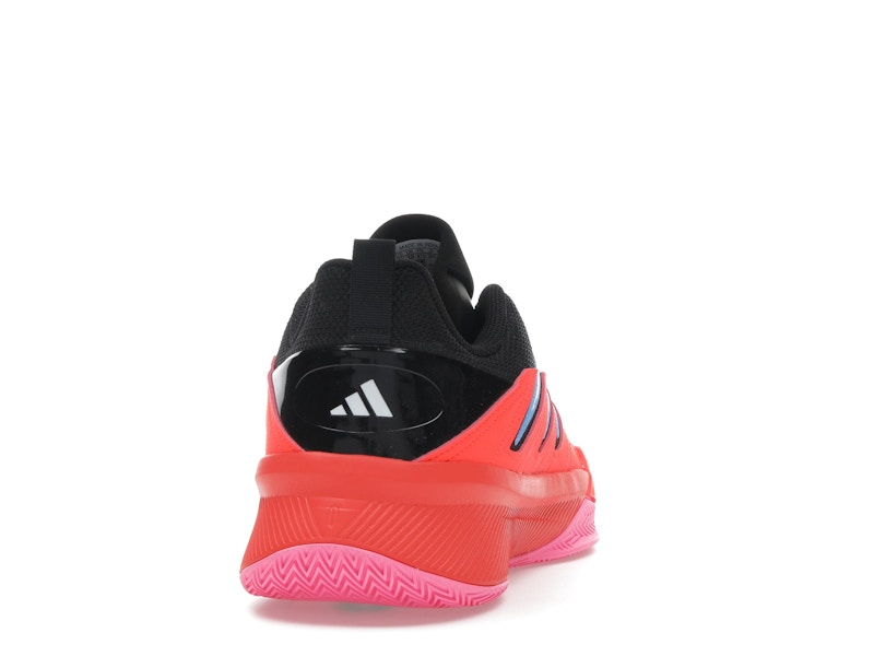 adidas Dame Certified 3 Low Solar Red Core Black Cloud White