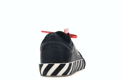 OFF-WHITE Vulc Low Black Leather FW19