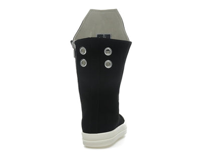 Rick Owens Hollywood DRKSHDW Boot Sneaks Black Milk
