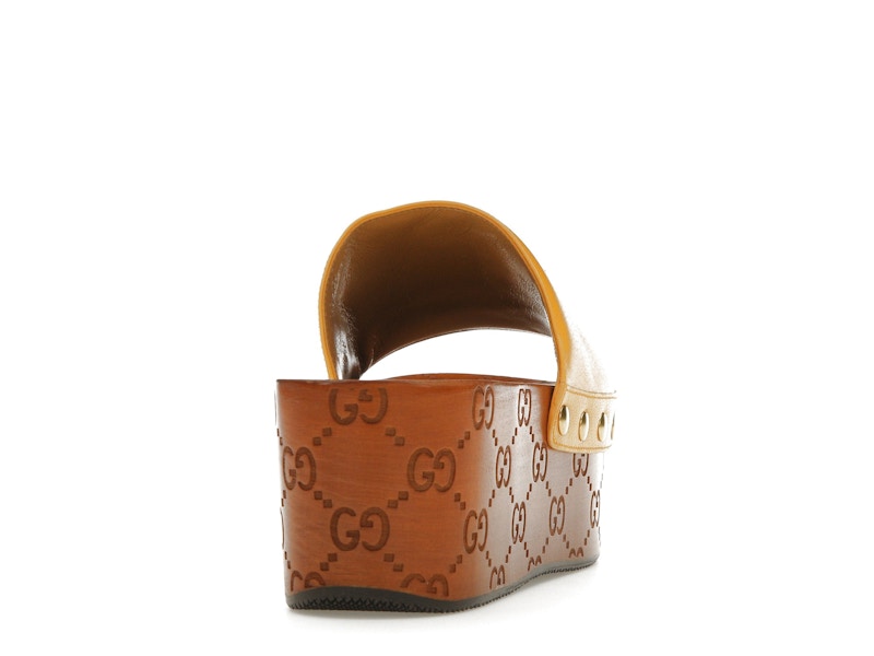 Gucci x Adidas GG Clog Yellow (Women's)