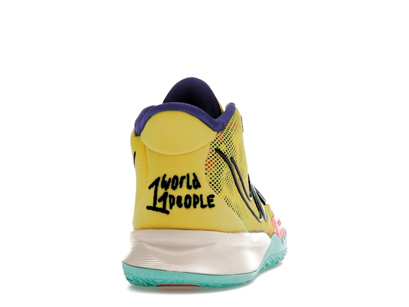 Nike Kyrie 7 1 World 1 People Electric Yellow (GS)