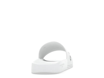 Givenchy Paris Flat Sandals White Black