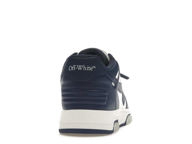 OFF-WHITE Out Of Office OOO Low Tops White Royal Blue