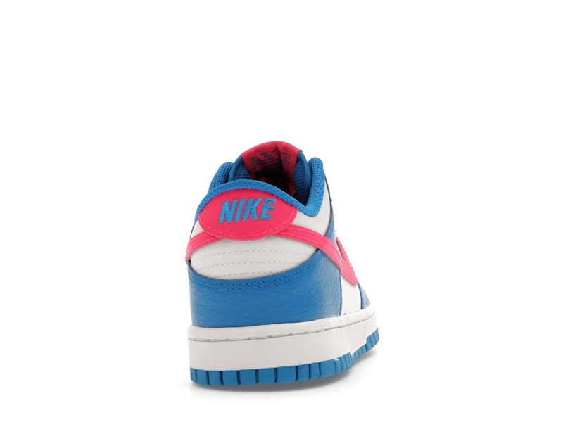 Nike Dunk Low Photo Blue White Light Lemon Twist Hyper Pink (GS)