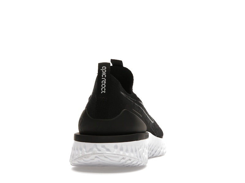 Nike Epic Phantom React Flyknit Black White