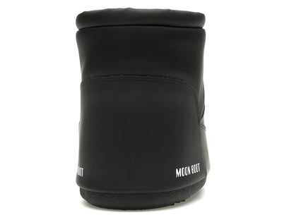 Moon Boot No Lace Rubber Boot Black