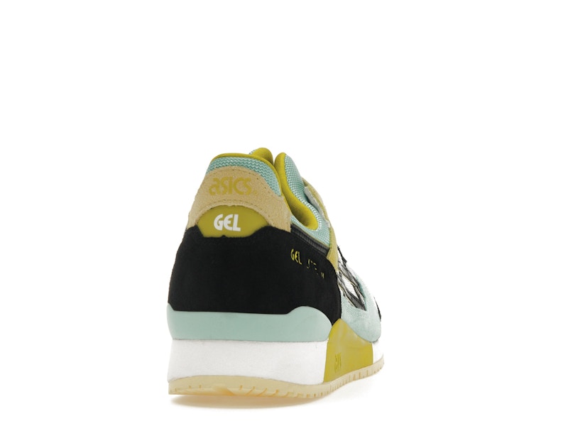ASICS Gel-Lyte III OG White Black Moss Green Blue