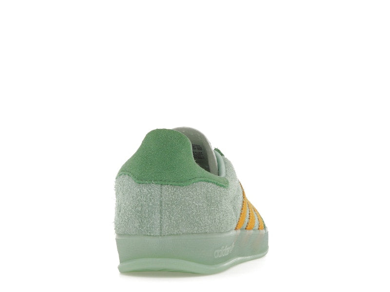 adidas Gazelle Indoor Hazy Green Crew Yellow (Women's)