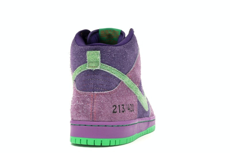 Nike SB Dunk High Reverse Skunk 420