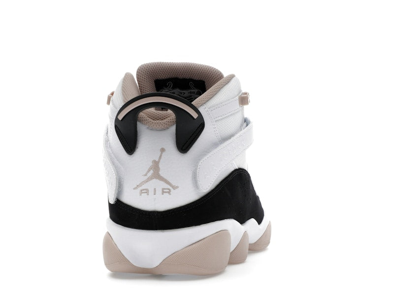 Jordan 6 Rings White Fossil Stone Black